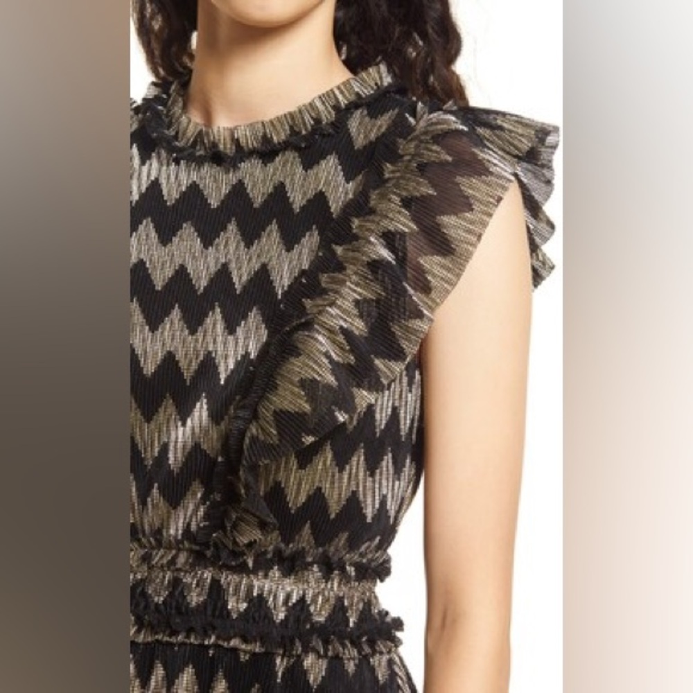 🌟NWT🌟 Adelyn Rae Agatha Metal Dress
